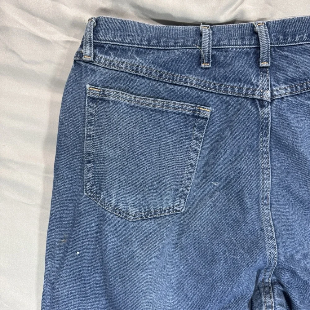 Men's Wrangler Jeans 40x32 (36x32) Relaxed Fit Blue Denim Premium Quality Cowboy